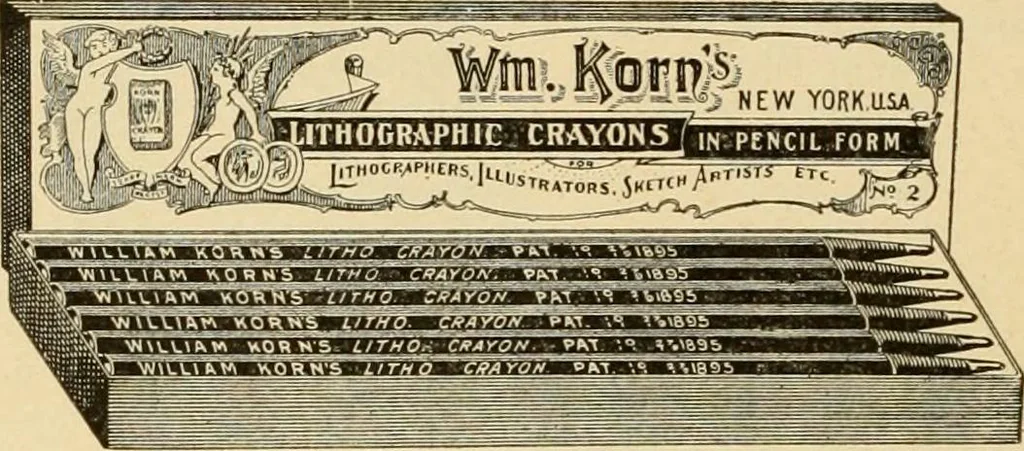 An illustration from Priced catalogue of artists' materials : supplies for oil painting, water color painting, china painting ... and drawing materials for architects and engineers, manual training schools and colleges., 1914, leaf 153
