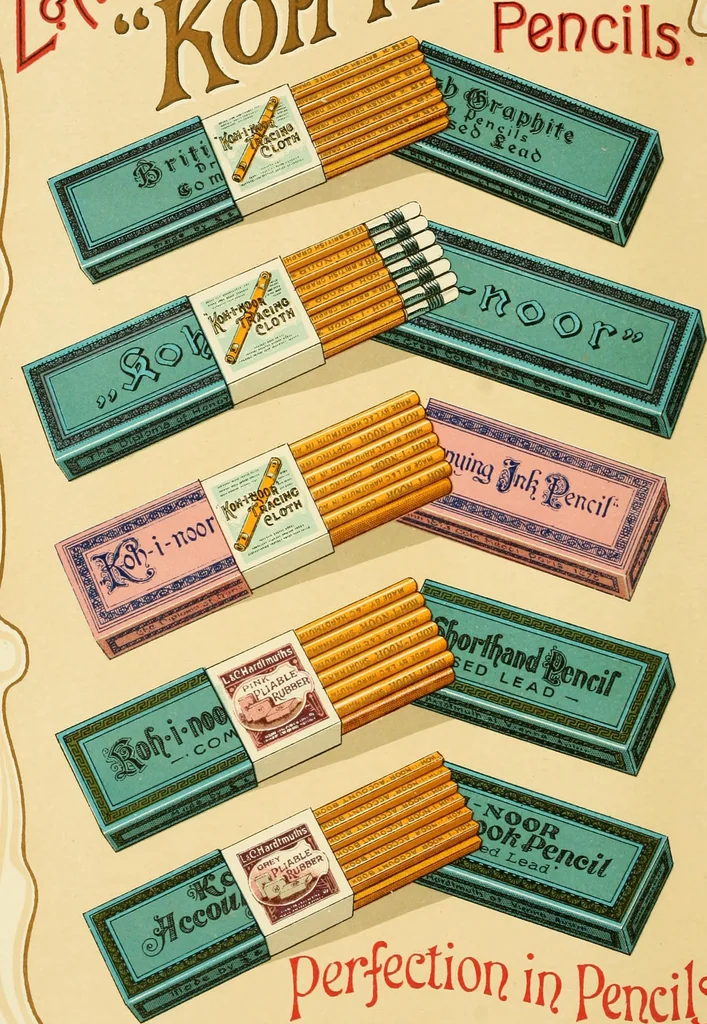 An illustration from Priced catalogue of artists' materials : supplies for oil painting, water color painting, china painting ... and drawing materials for architects and engineers, manual training schools and colleges., 1914, leaf 161