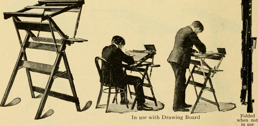 An illustration from Priced catalogue of artists' materials : supplies for oil painting, water color painting, china painting ... and drawing materials for architects and engineers, manual training schools and colleges., 1914, leaf 181
