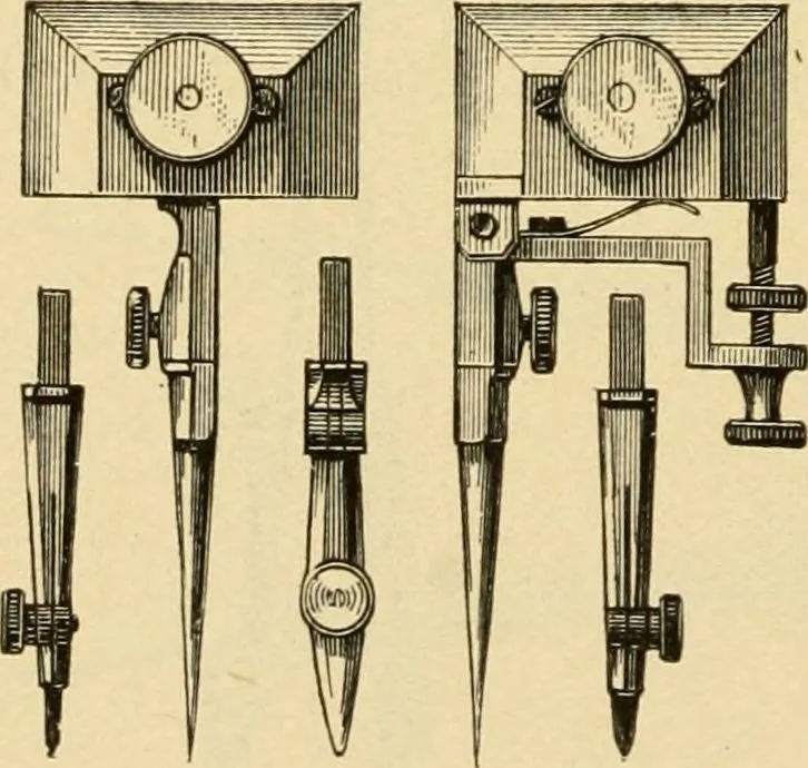 An illustration from Priced catalogue of artists' materials : supplies for oil painting, water color painting, china painting ... and drawing materials for architects and engineers, manual training schools and colleges., 1914, leaf 185