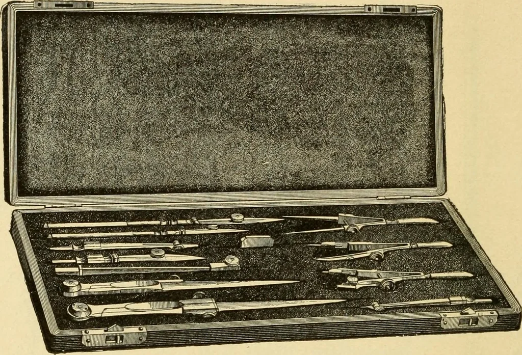 An illustration from Priced catalogue of artists' materials : supplies for oil painting, water color painting, china painting ... and drawing materials for architects and engineers, manual training schools and colleges., 1914, leaf 189