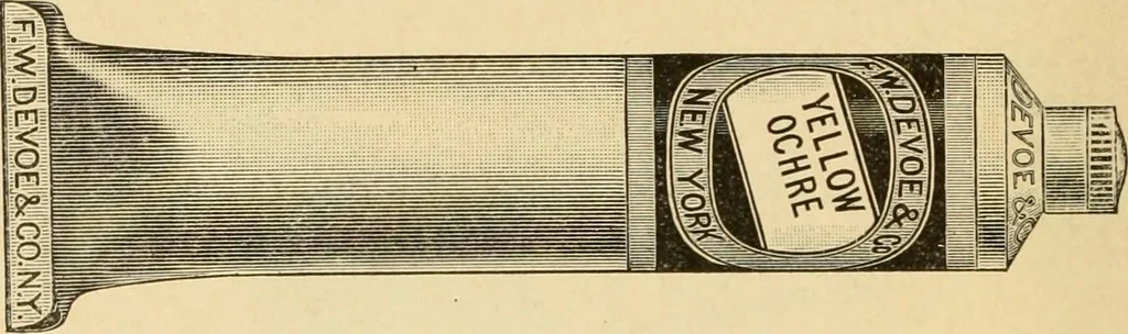 An illustration from Priced catalogue of artists' materials : supplies for oil painting, water color painting, china painting ... and drawing materials for architects and engineers, manual training schools and colleges., 1914, leaf 19