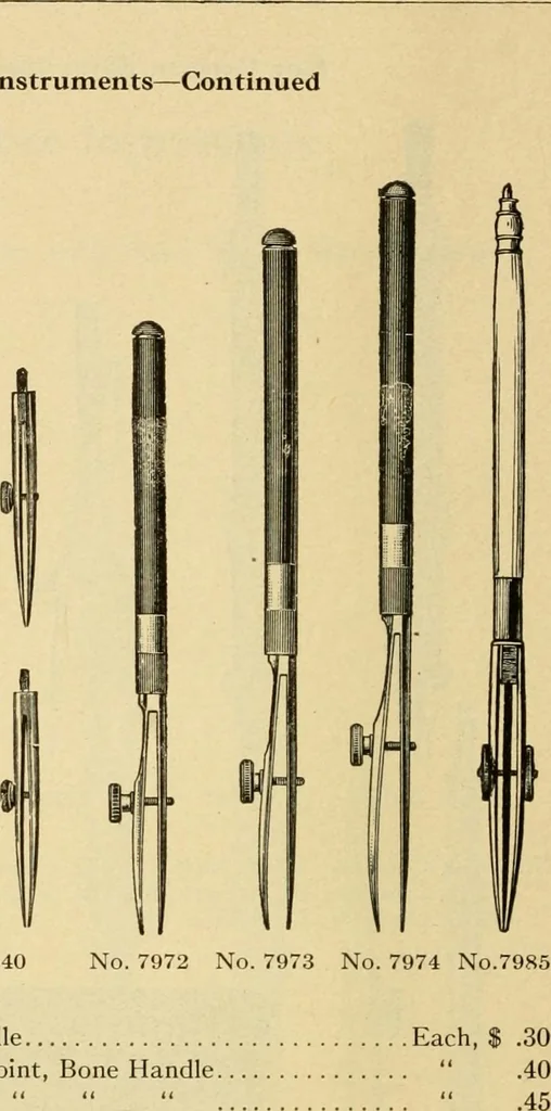An illustration from Priced catalogue of artists' materials : supplies for oil painting, water color painting, china painting ... and drawing materials for architects and engineers, manual training schools and colleges., 1914, leaf 193