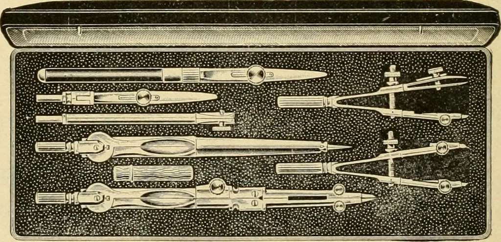 An illustration from Priced catalogue of artists' materials : supplies for oil painting, water color painting, china painting ... and drawing materials for architects and engineers, manual training schools and colleges., 1914, leaf 195