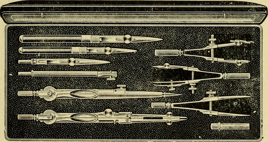 An illustration from Priced catalogue of artists' materials : supplies for oil painting, water color painting, china painting ... and drawing materials for architects and engineers, manual training schools and colleges., 1914, leaf 196