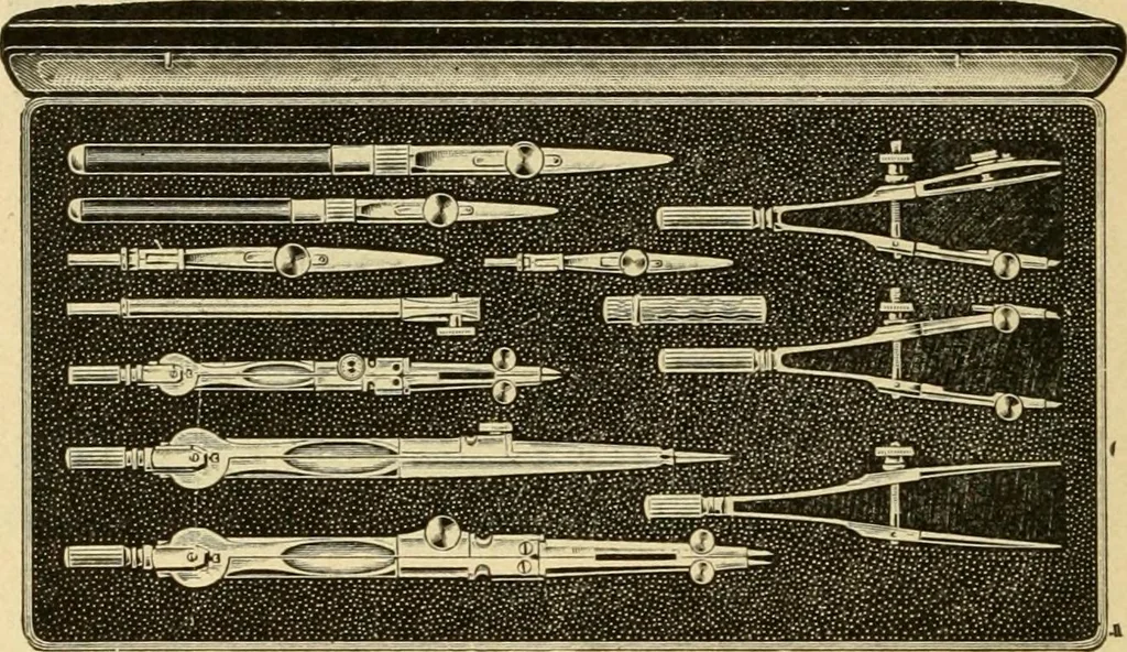 An illustration from Priced catalogue of artists' materials : supplies for oil painting, water color painting, china painting ... and drawing materials for architects and engineers, manual training schools and colleges., 1914, leaf 197