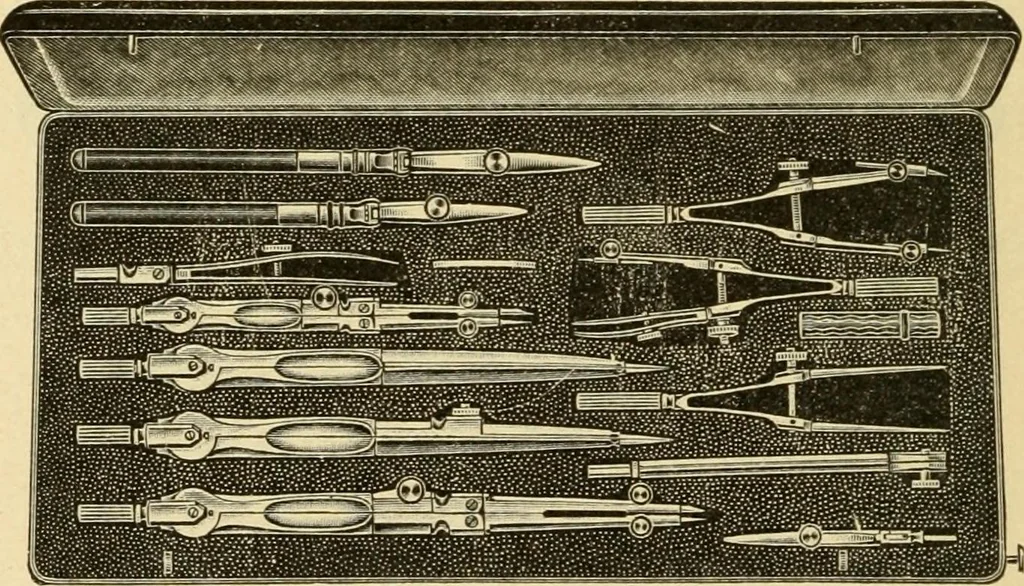 An illustration from Priced catalogue of artists' materials : supplies for oil painting, water color painting, china painting ... and drawing materials for architects and engineers, manual training schools and colleges., 1914, leaf 197
