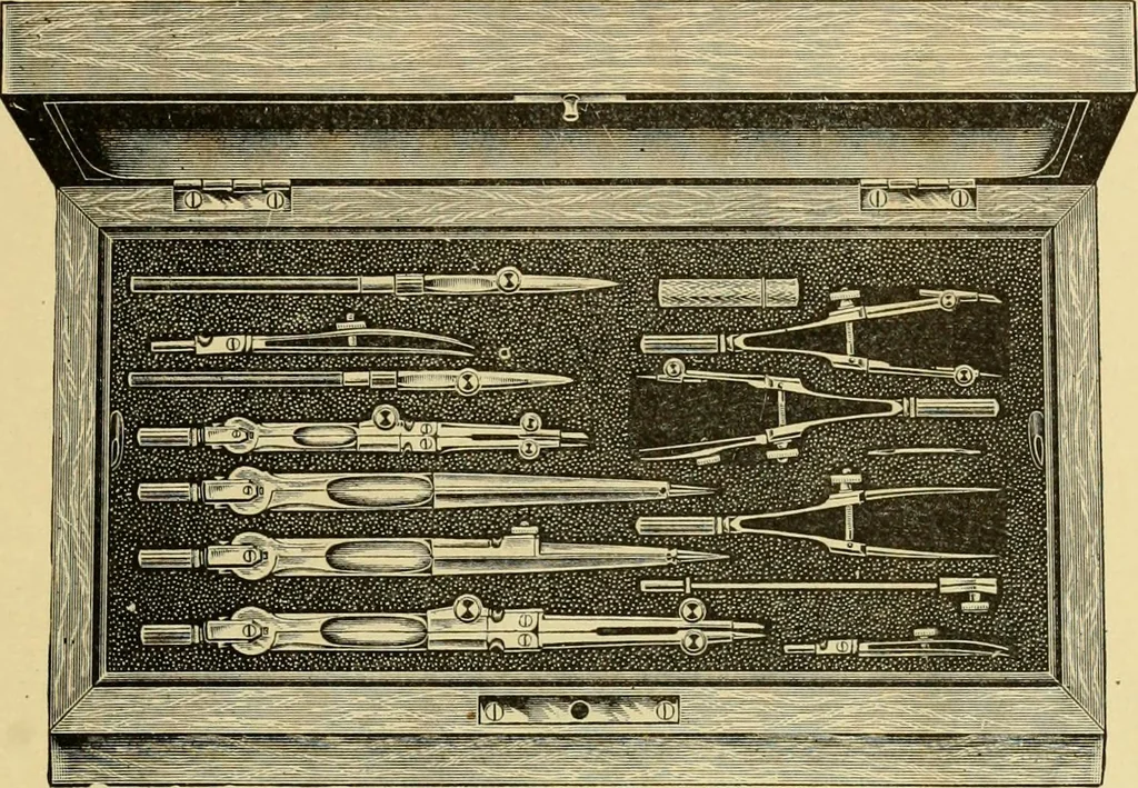 An illustration from Priced catalogue of artists' materials : supplies for oil painting, water color painting, china painting ... and drawing materials for architects and engineers, manual training schools and colleges., 1914, leaf 198