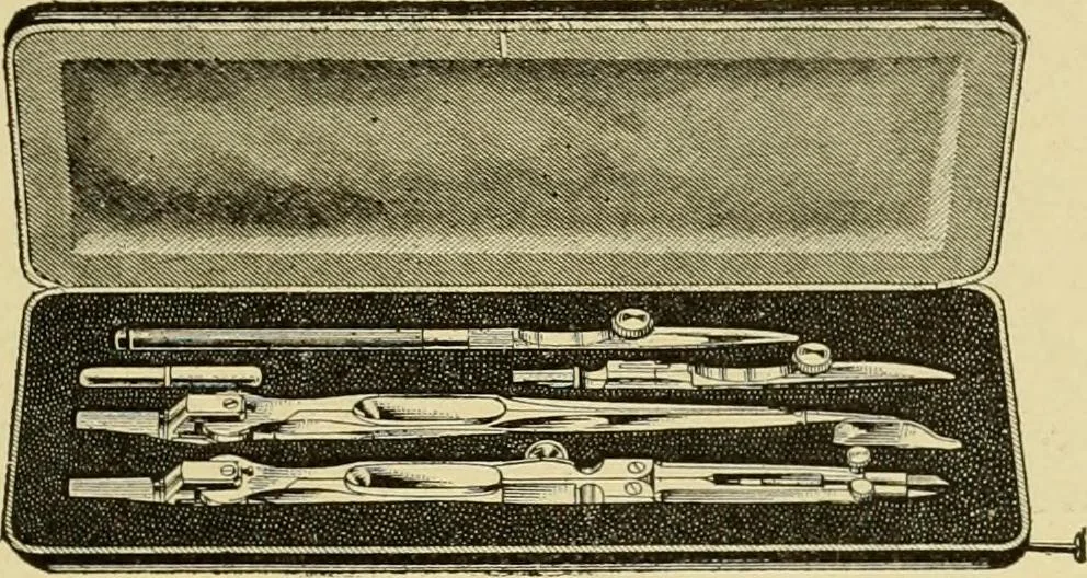 An illustration from Priced catalogue of artists' materials : supplies for oil painting, water color painting, china painting ... and drawing materials for architects and engineers, manual training schools and colleges., 1914, leaf 200