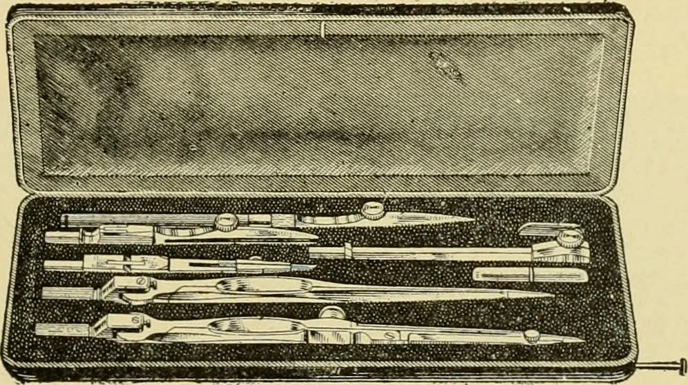 An illustration from Priced catalogue of artists' materials : supplies for oil painting, water color painting, china painting ... and drawing materials for architects and engineers, manual training schools and colleges., 1914, leaf 200