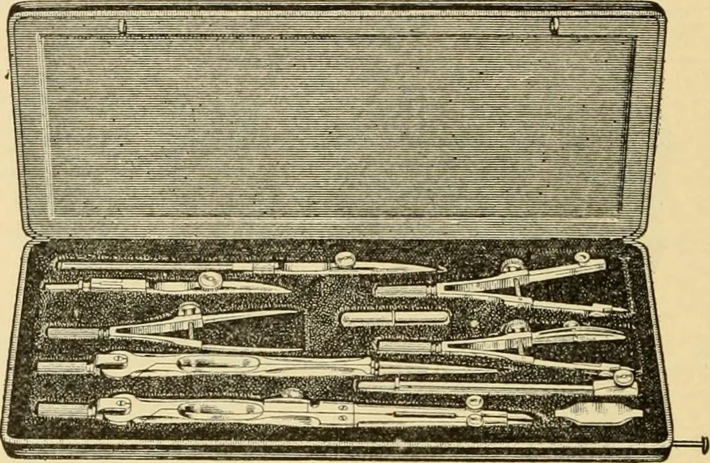 An illustration from Priced catalogue of artists' materials : supplies for oil painting, water color painting, china painting ... and drawing materials for architects and engineers, manual training schools and colleges., 1914, leaf 205