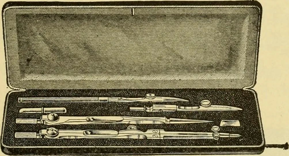 An illustration from Priced catalogue of artists' materials : supplies for oil painting, water color painting, china painting ... and drawing materials for architects and engineers, manual training schools and colleges., 1914, leaf 206
