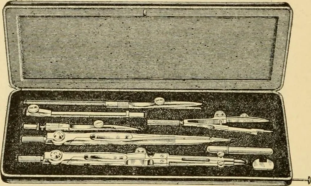An illustration from Priced catalogue of artists' materials : supplies for oil painting, water color painting, china painting ... and drawing materials for architects and engineers, manual training schools and colleges., 1914, leaf 207