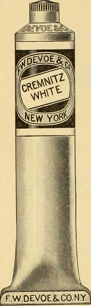 An illustration from Priced catalogue of artists' materials : supplies for oil painting, water color painting, china painting ... and drawing materials for architects and engineers, manual training schools and colleges., 1914, leaf 21