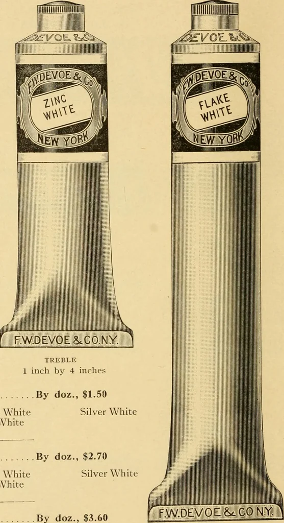 An illustration from Priced catalogue of artists' materials : supplies for oil painting, water color painting, china painting ... and drawing materials for architects and engineers, manual training schools and colleges., 1914, leaf 21