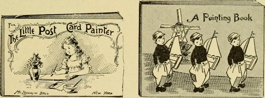 An illustration from Priced catalogue of artists' materials : supplies for oil painting, water color painting, china painting ... and drawing materials for architects and engineers, manual training schools and colleges., 1914, leaf 272