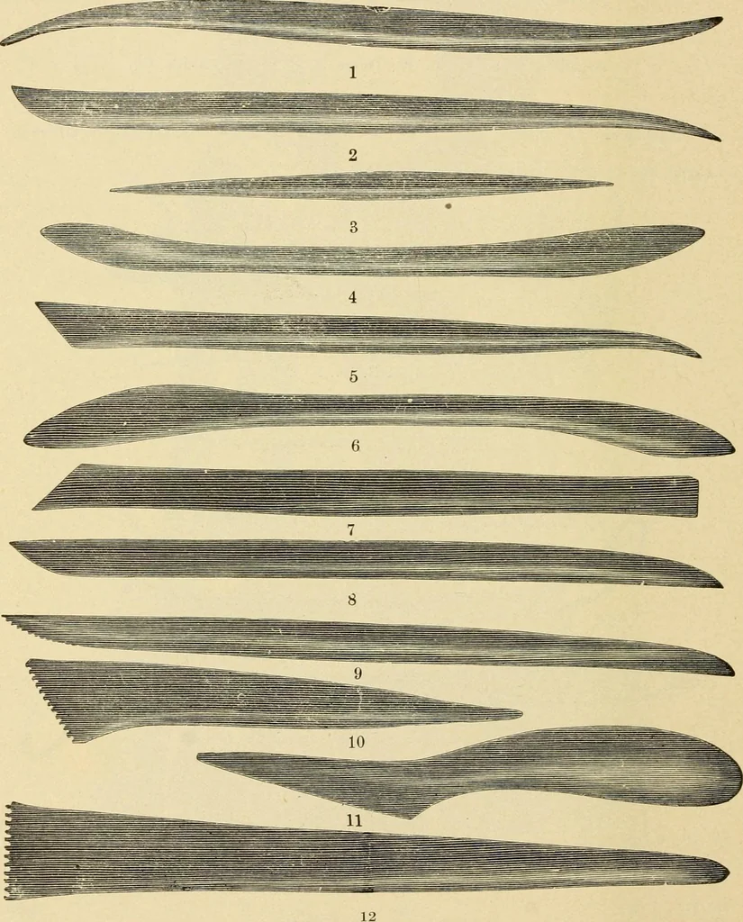 An illustration from Priced catalogue of artists' materials : supplies for oil painting, water color painting, china painting ... and drawing materials for architects and engineers, manual training schools and colleges., 1914, leaf 279