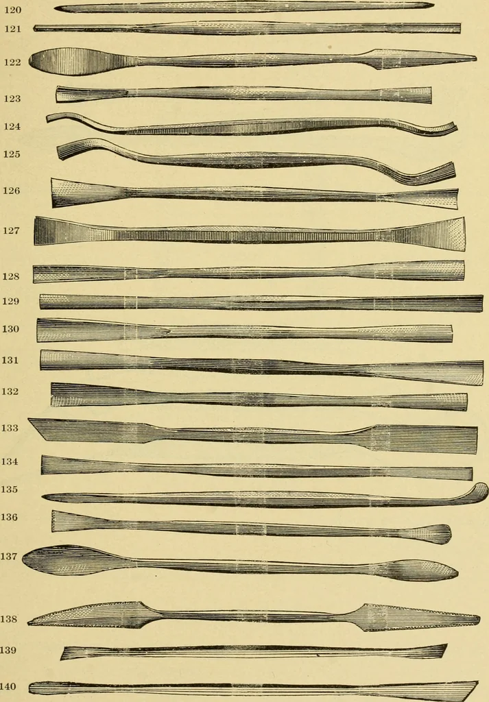 An illustration from Priced catalogue of artists' materials : supplies for oil painting, water color painting, china painting ... and drawing materials for architects and engineers, manual training schools and colleges., 1914, leaf 282