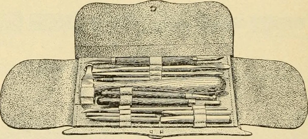 An illustration from Priced catalogue of artists' materials : supplies for oil painting, water color painting, china painting ... and drawing materials for architects and engineers, manual training schools and colleges., 1914, leaf 291
