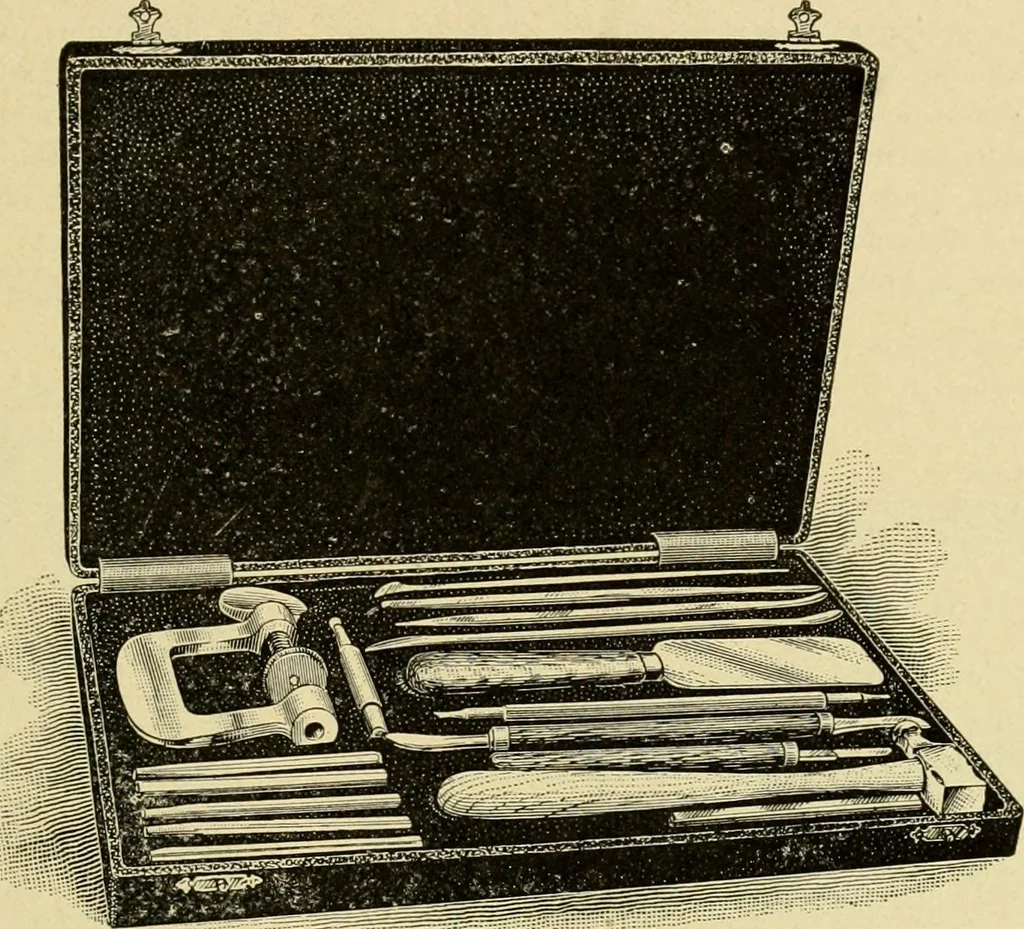 An illustration from Priced catalogue of artists' materials : supplies for oil painting, water color painting, china painting ... and drawing materials for architects and engineers, manual training schools and colleges., 1914, leaf 292