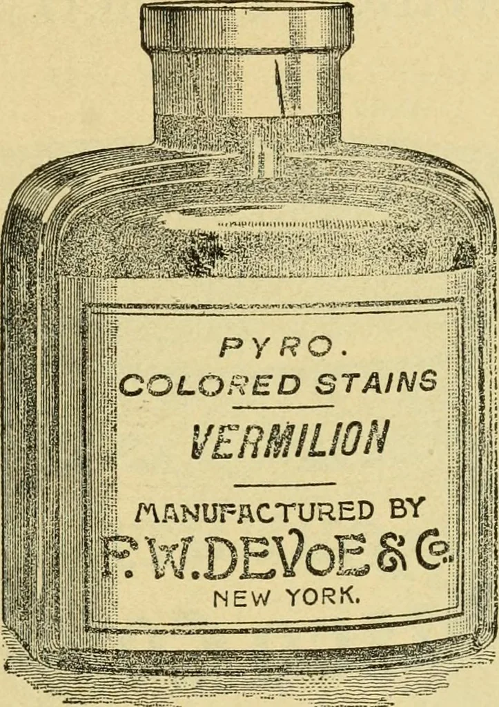 An illustration from Priced catalogue of artists' materials : supplies for oil painting, water color painting, china painting ... and drawing materials for architects and engineers, manual training schools and colleges., 1914, leaf 298