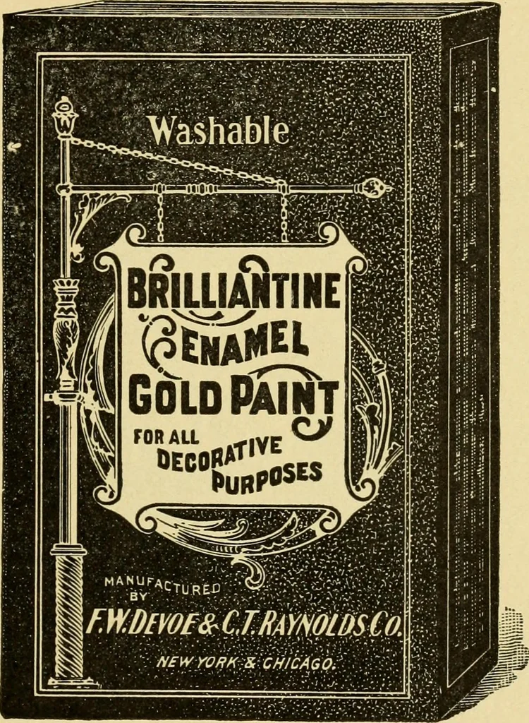 An illustration from Priced catalogue of artists' materials : supplies for oil painting, water color painting, china painting ... and drawing materials for architects and engineers, manual training schools and colleges., 1914, leaf 306