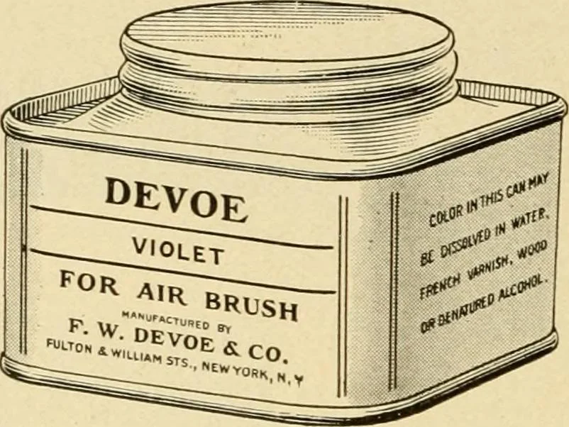 An illustration from Priced catalogue of artists' materials : supplies for oil painting, water color painting, china painting ... and drawing materials for architects and engineers, manual training schools and colleges., 1914, leaf 319