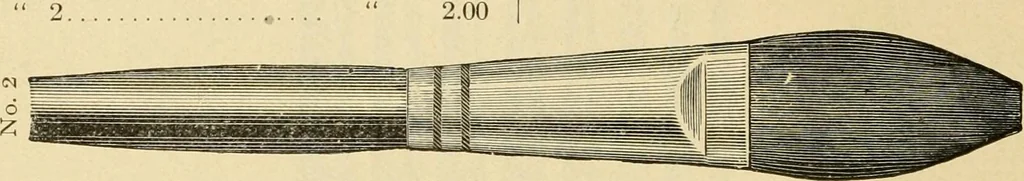 An illustration from Priced catalogue of artists' materials : supplies for oil painting, water color painting, china painting ... and drawing materials for architects and engineers, manual training schools and colleges., 1914, leaf 367