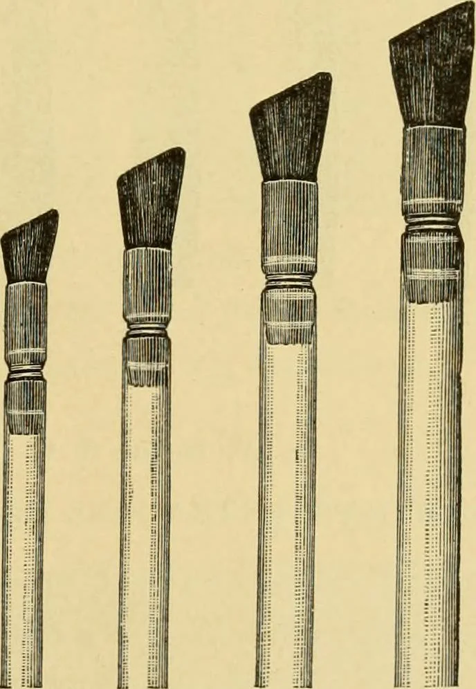 An illustration from Priced catalogue of artists' materials : supplies for oil painting, water color painting, china painting ... and drawing materials for architects and engineers, manual training schools and colleges., 1914, leaf 388