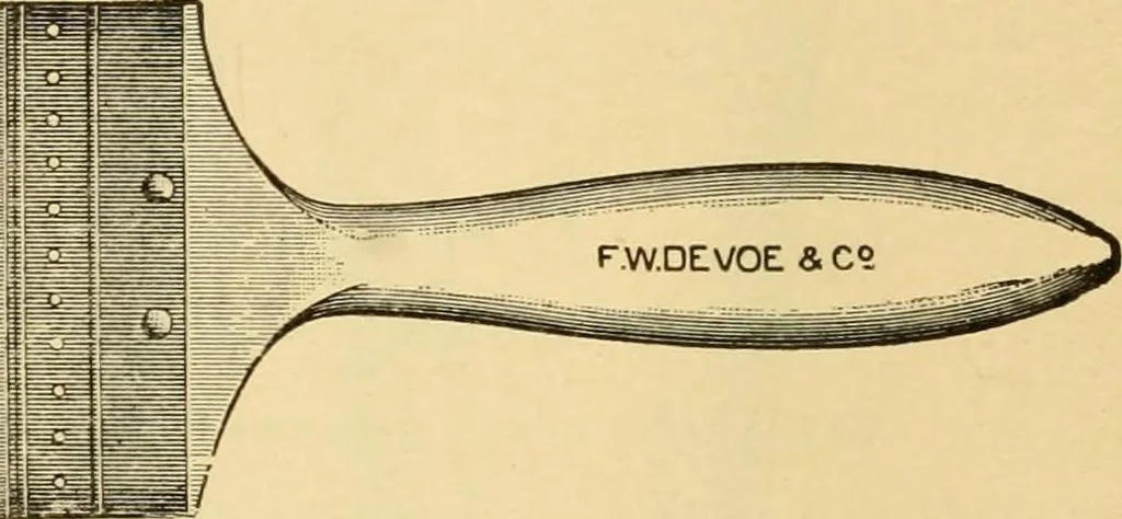 An illustration from Priced catalogue of artists' materials : supplies for oil painting, water color painting, china painting ... and drawing materials for architects and engineers, manual training schools and colleges., 1914, leaf 395