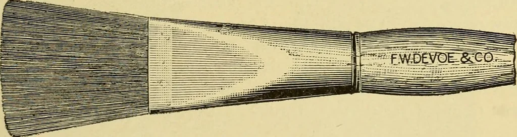An illustration from Priced catalogue of artists' materials : supplies for oil painting, water color painting, china painting ... and drawing materials for architects and engineers, manual training schools and colleges., 1914, leaf 398