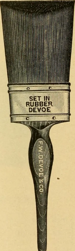 An illustration from Priced catalogue of artists' materials : supplies for oil painting, water color painting, china painting ... and drawing materials for architects and engineers, manual training schools and colleges., 1914, leaf 399