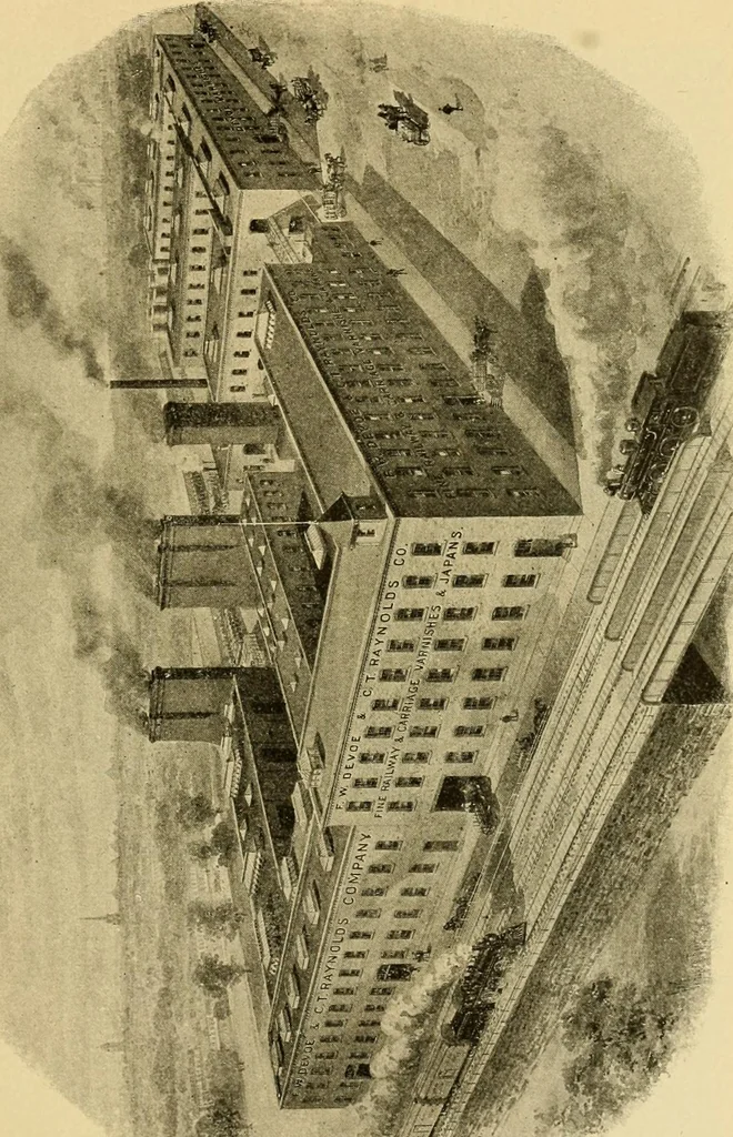 An illustration from Priced catalogue of artists' materials : supplies for oil painting, water color painting, china painting ... and drawing materials for architects and engineers, manual training schools and colleges., 1914, leaf 410