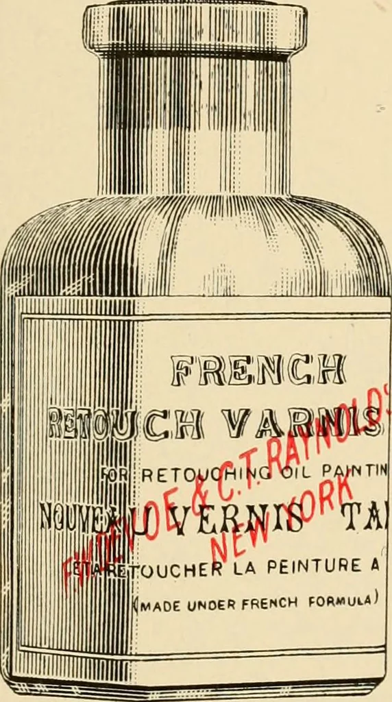 An illustration from Priced catalogue of artists' materials : supplies for oil painting, water color painting, china painting ... and drawing materials for architects and engineers, manual training schools and colleges., 1914, leaf 46