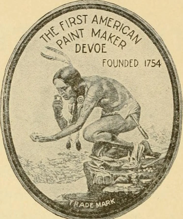An illustration from Priced catalogue of artists' materials : supplies for oil painting, water color painting, china painting ... and drawing materials for architects and engineers, manual training schools and colleges., 1914, leaf 5