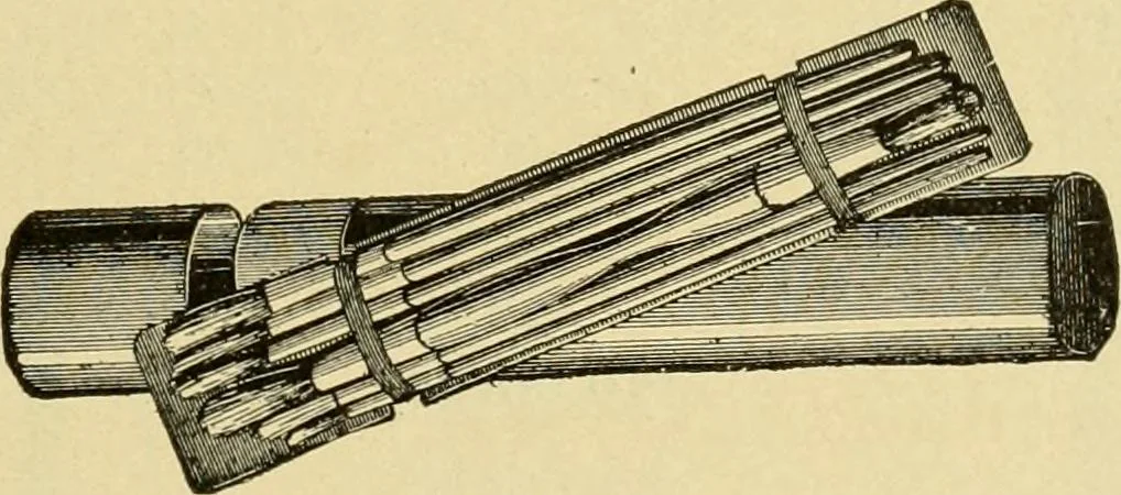 An illustration from Priced catalogue of artists' materials : supplies for oil painting, water color painting, china painting ... and drawing materials for architects and engineers, manual training schools and colleges., 1914, leaf 68