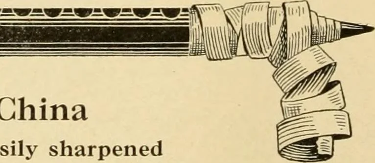 An illustration from Priced catalogue of artists' materials : supplies for oil painting, water color painting, china painting ... and drawing materials for architects and engineers, manual training schools and colleges., 1914, leaf 95