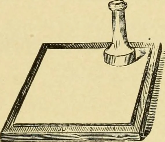 An illustration from Priced catalogue of artists' materials : supplies for oil painting, water color painting, china painting ... and drawing materials for architects and engineers, manual training schools and colleges., 1914, leaf 96