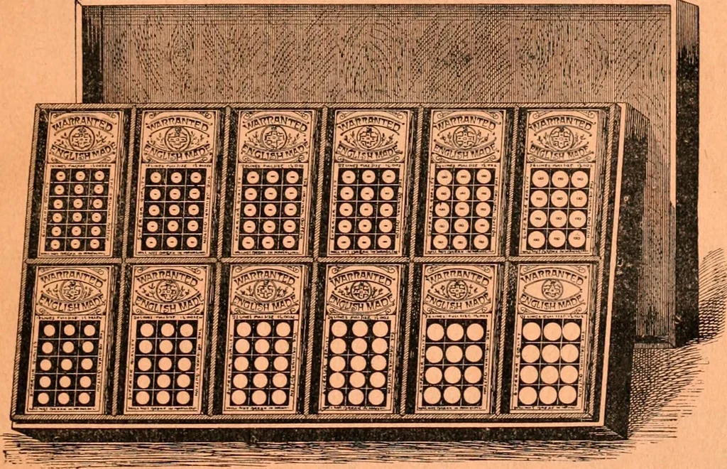 An illustration from Price list and diary for 1898., 1898, leaf 158