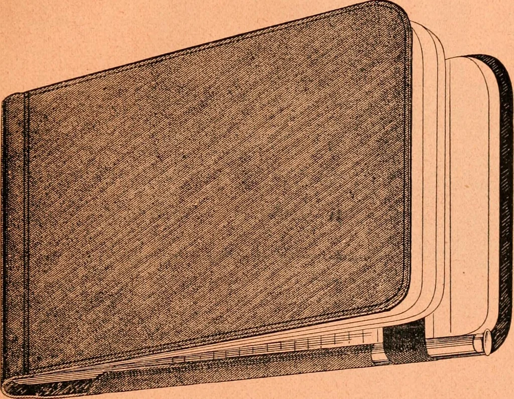 An illustration from Price list and diary for 1898., 1898, leaf 240