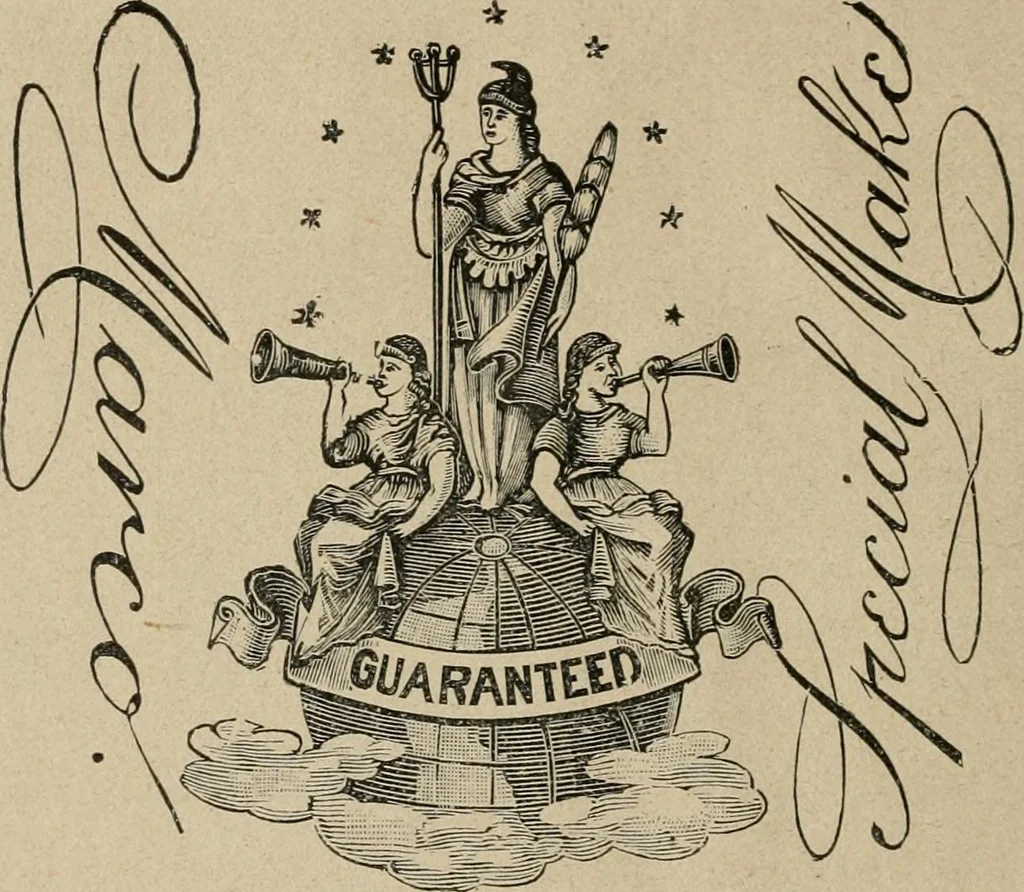 An illustration from Price list and diary for 1898., 1898, leaf 429