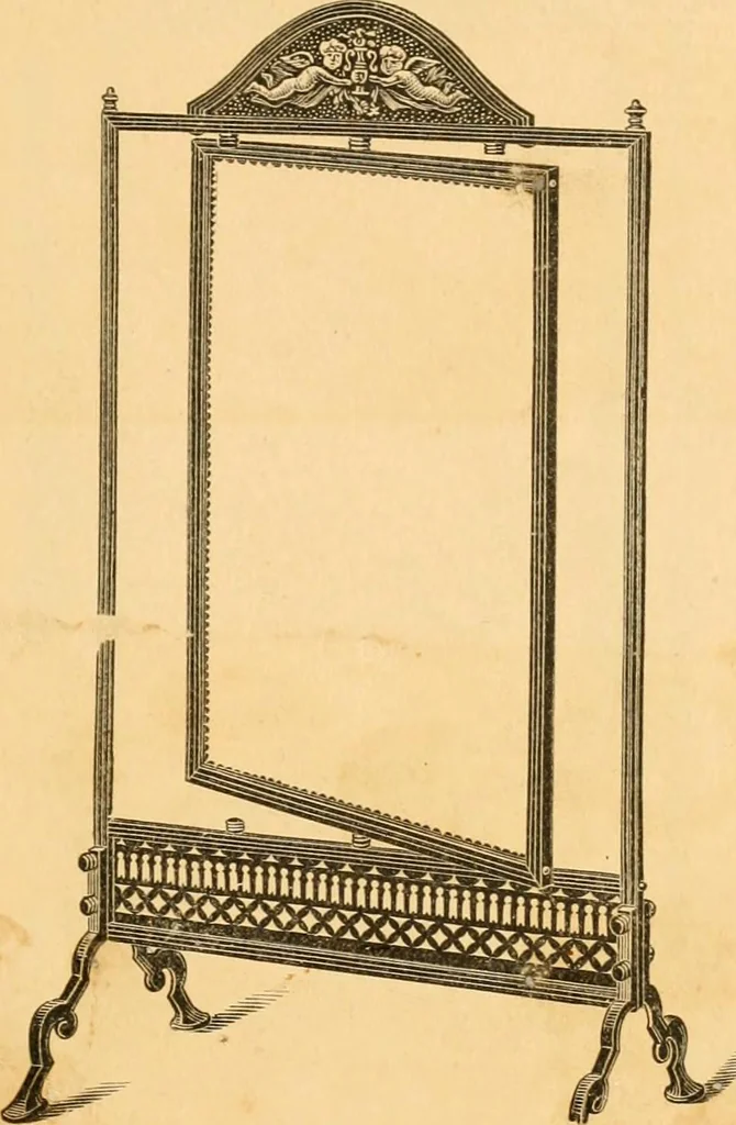An illustration from Price list of art brass goods : hat racks, umbrella stands, tables ..., 1886, leaf 28