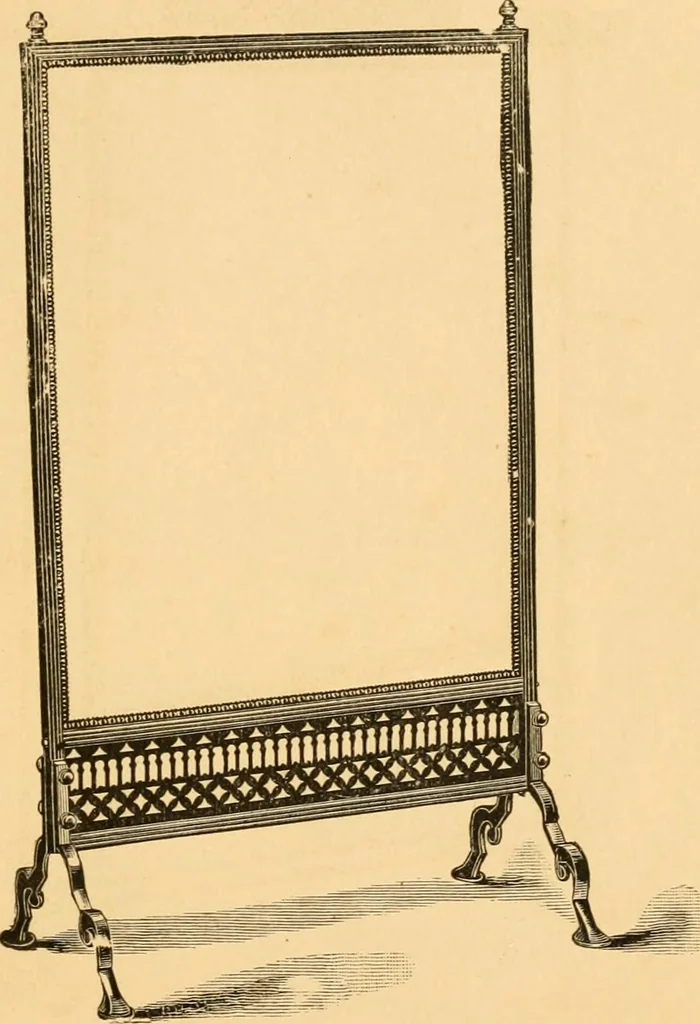 An illustration from Price list of art brass goods : hat racks, umbrella stands, tables ..., 1886, leaf 30