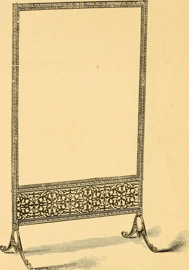 An illustration from Price list of art brass goods : hat racks, umbrella stands, tables ..., 1886, leaf 31