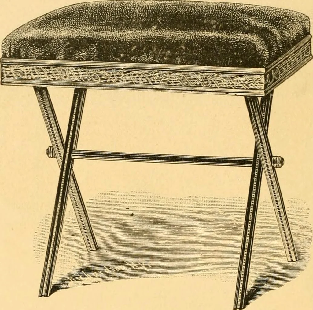 An illustration from Price list of art brass goods : hat racks, umbrella stands, tables ..., 1886, leaf 33