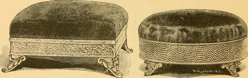 An illustration from Price list of art brass goods : hat racks, umbrella stands, tables ..., 1886, leaf 35