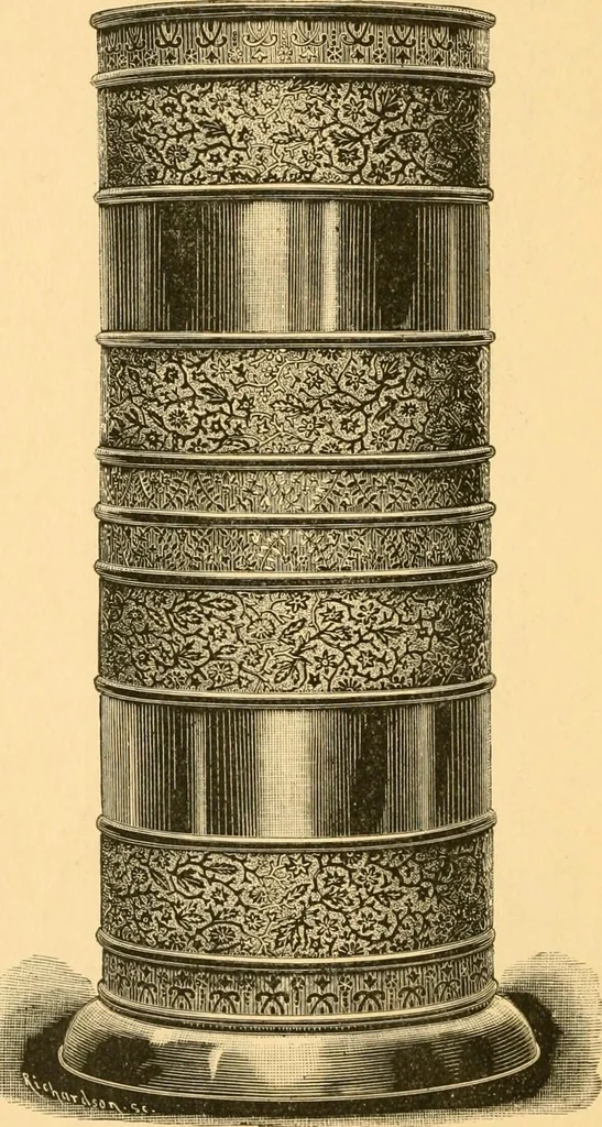 An illustration from Price list of art brass goods : hat racks, umbrella stands, tables ..., 1886, leaf 41