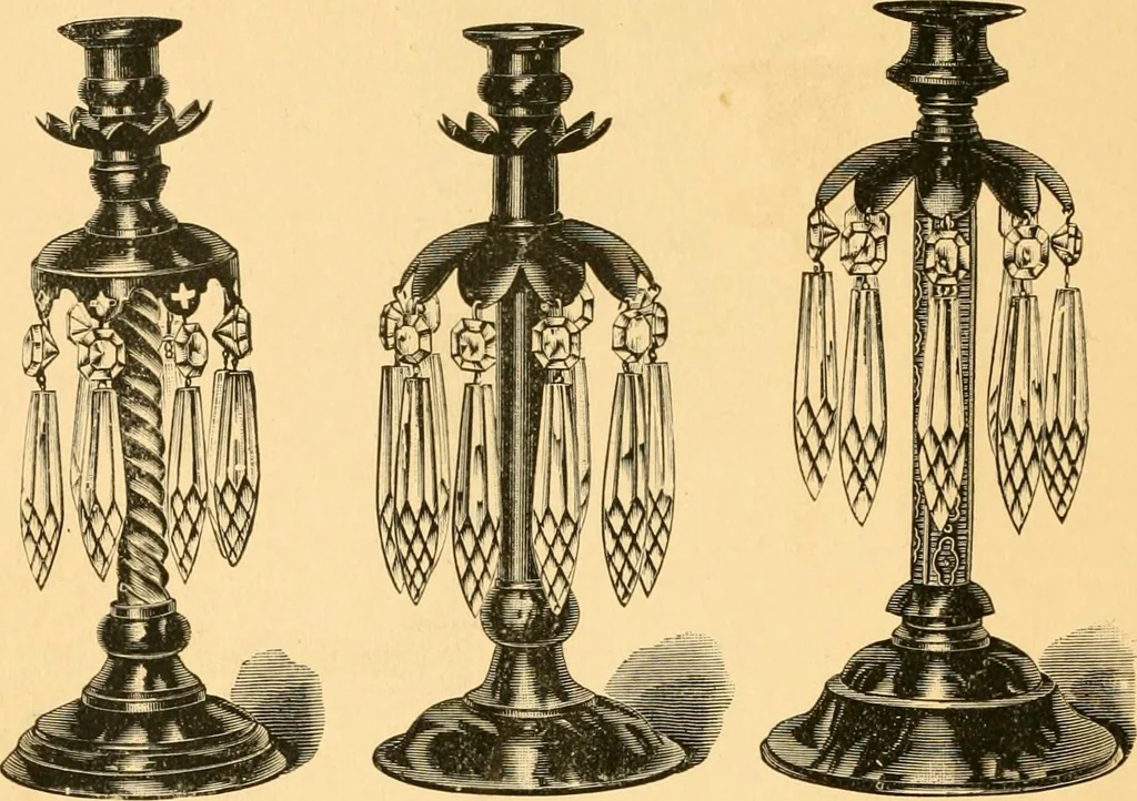 An illustration from Price list of art brass goods : hat racks, umbrella stands, tables ..., 1886, leaf 43