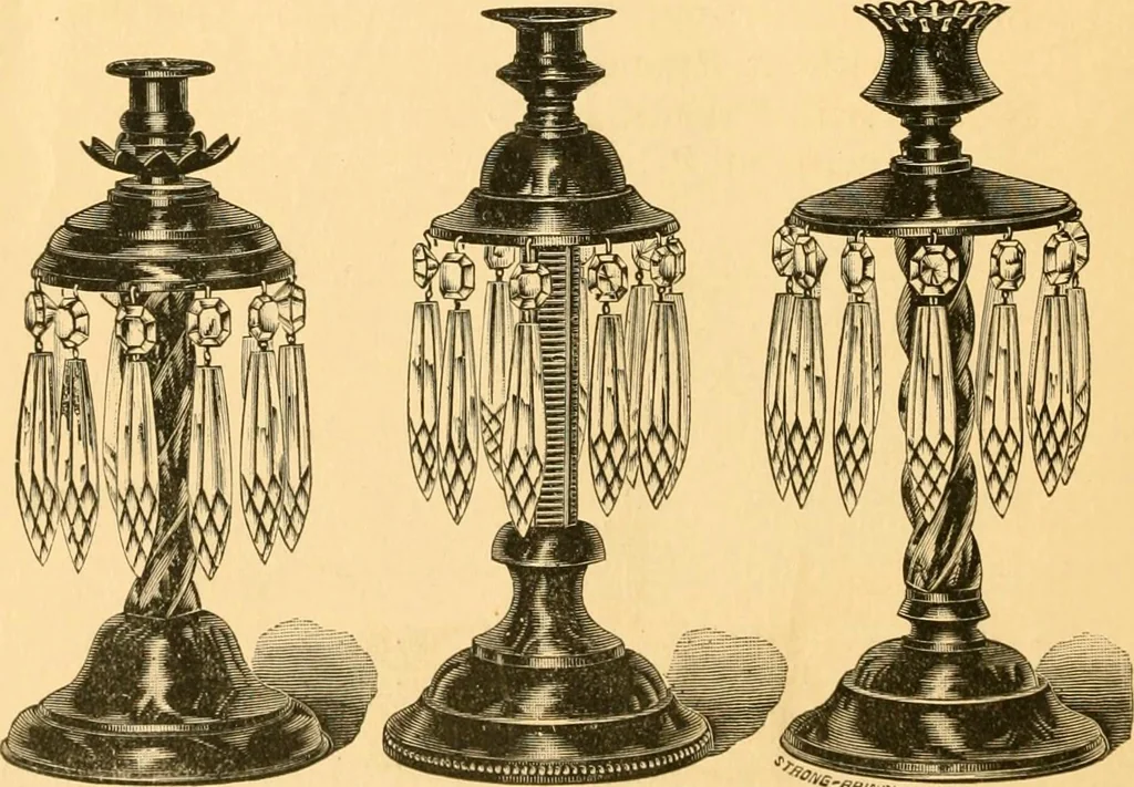 An illustration from Price list of art brass goods : hat racks, umbrella stands, tables ..., 1886, leaf 43