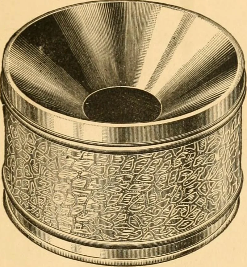 An illustration from Price list of art brass goods : hat racks, umbrella stands, tables ..., 1886, leaf 48